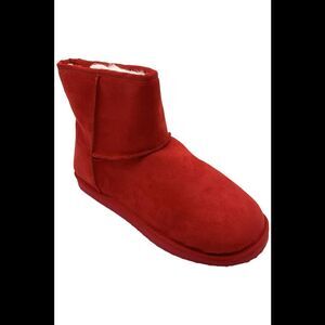 Masseys Women's Palisades Ankle Booties Red - Medium